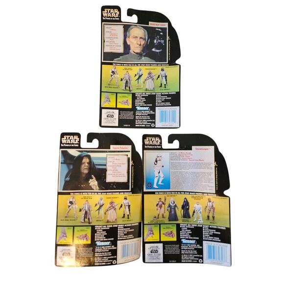 Star Wars The Power Of The Force Collection 3 Set of 3 - Picture 5 of 6